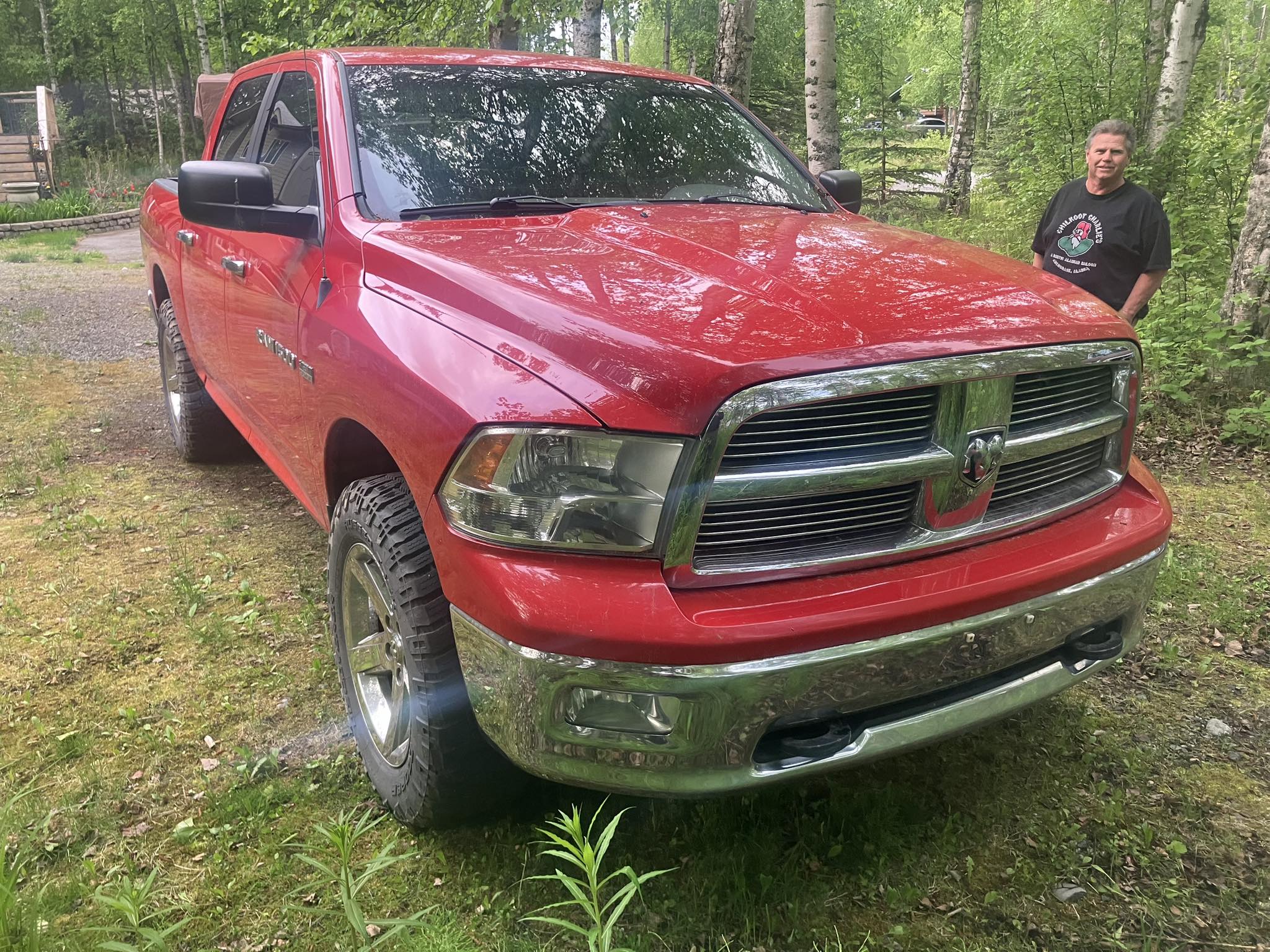 Happy customer picking up a vehicle (new) 1