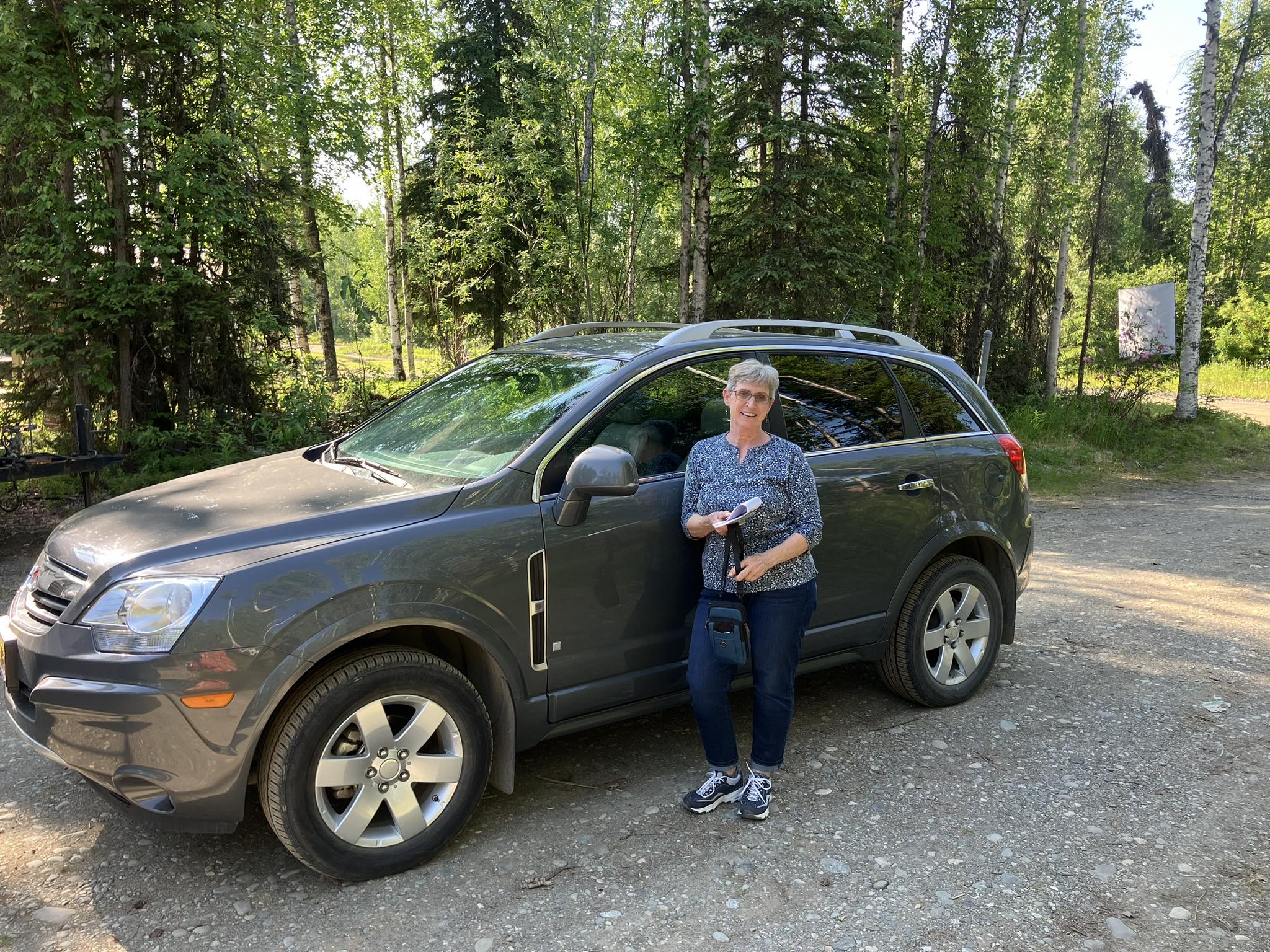 Happy customer picking up a vehicle (new) 4