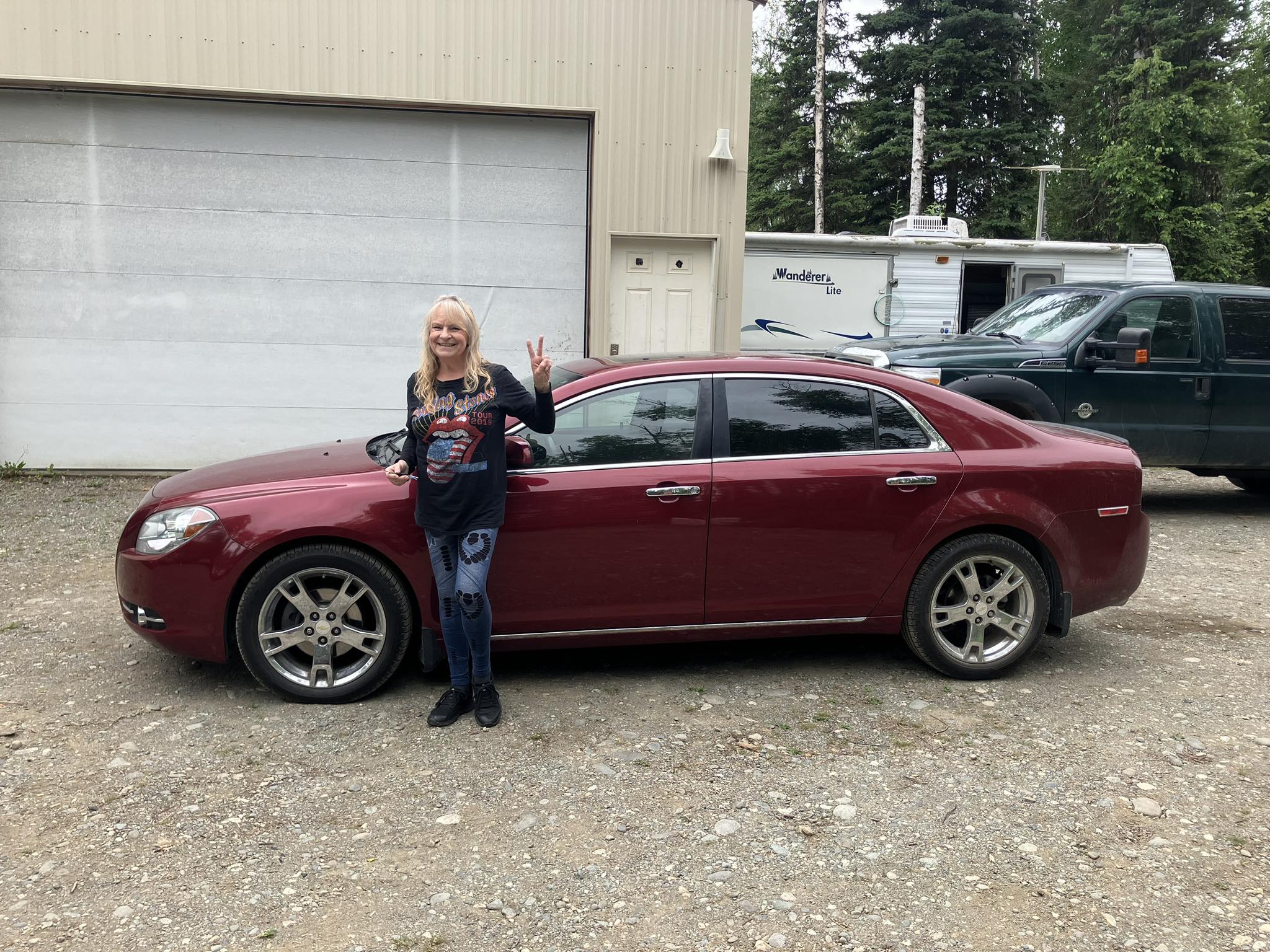 Happy customer picking up a vehicle (new) 7