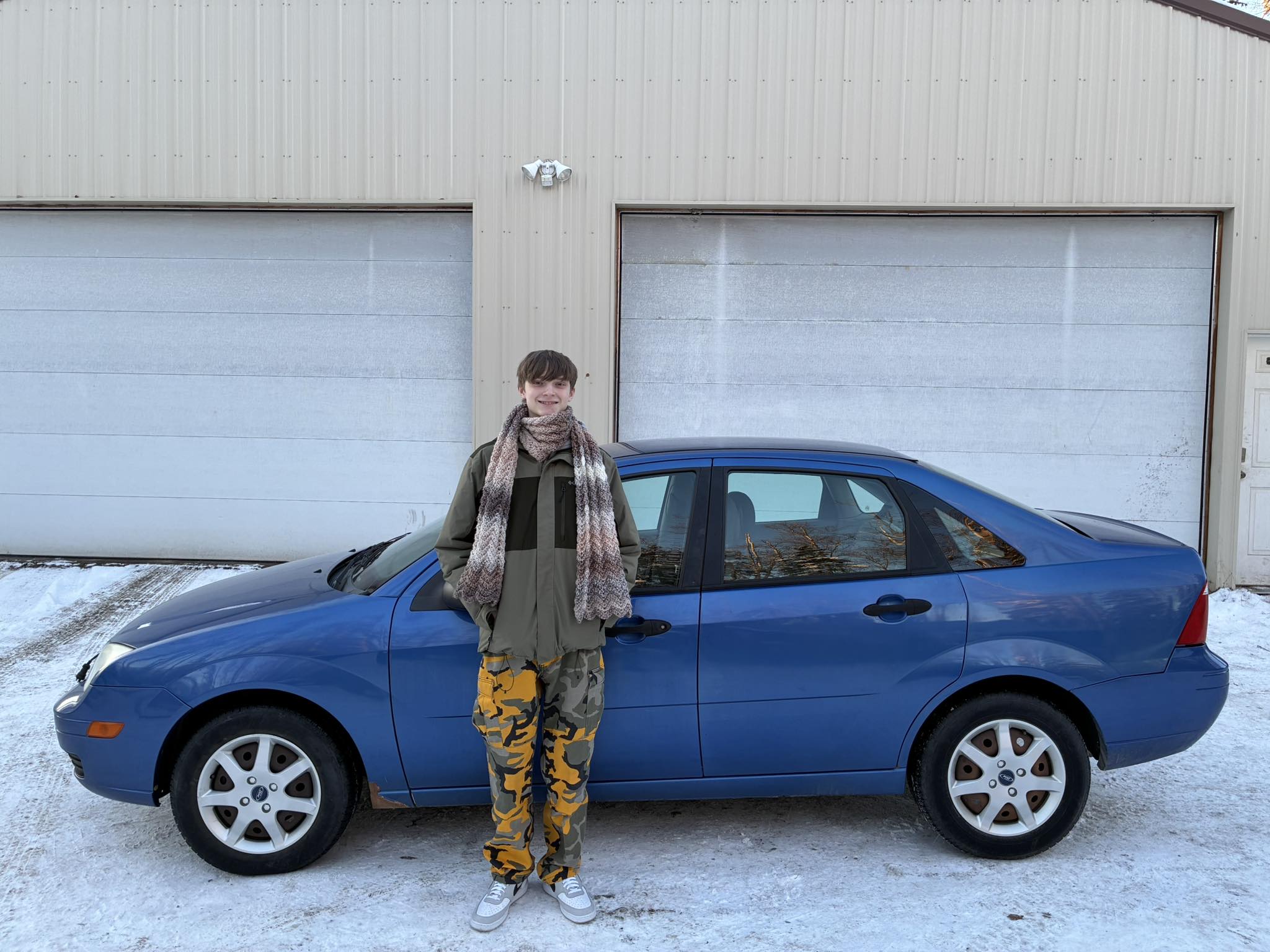 Happy customer picking up a vehicle (new) 9